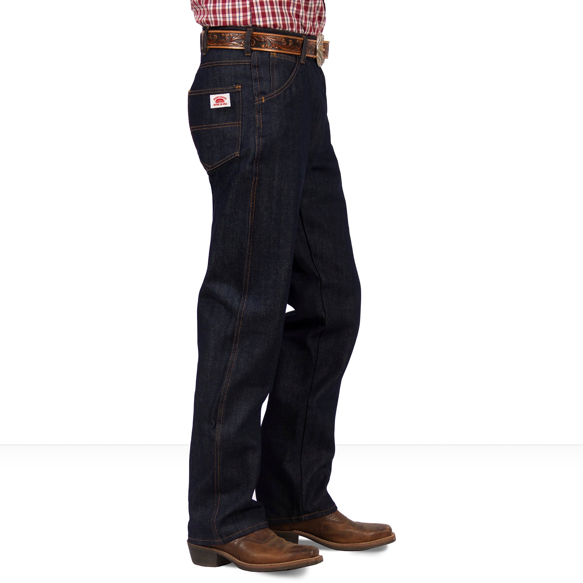 1903 American Made Jeans Cowboy 14 oz 5 Pocket Jeans Made in USA – Round  House American Made Jeans Made in USA Overalls, Workwear