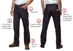 Workwear-Hose aus Denim im Carpenter-Stil - Ready to Wear 1ABJD5